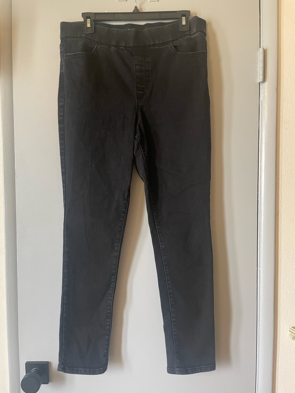 Gloria Vanderbilt Black Women's Pull-On Stretch Jeans